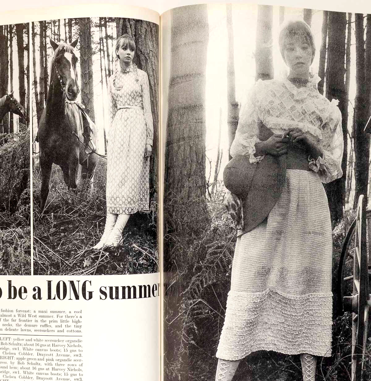 SAMANTHA JUSTE Jean Muir PATRICK HUNT Nik Cohn LANZAROTE Gucci ~ Queen magazine