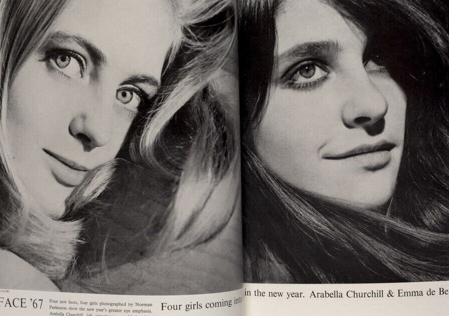 Natalie Wood TWIGGY Maud Adams HELMUT NEWTON Feliks Topolski ALAN ALDRIDGE Vogue