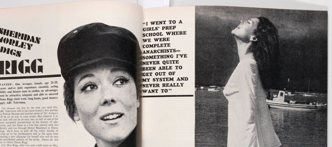 Diana Rigg CATHEE DAMEN Nadia Nerina CHAIM TOPOL Grima WOMAN'S JOURNAL magazine