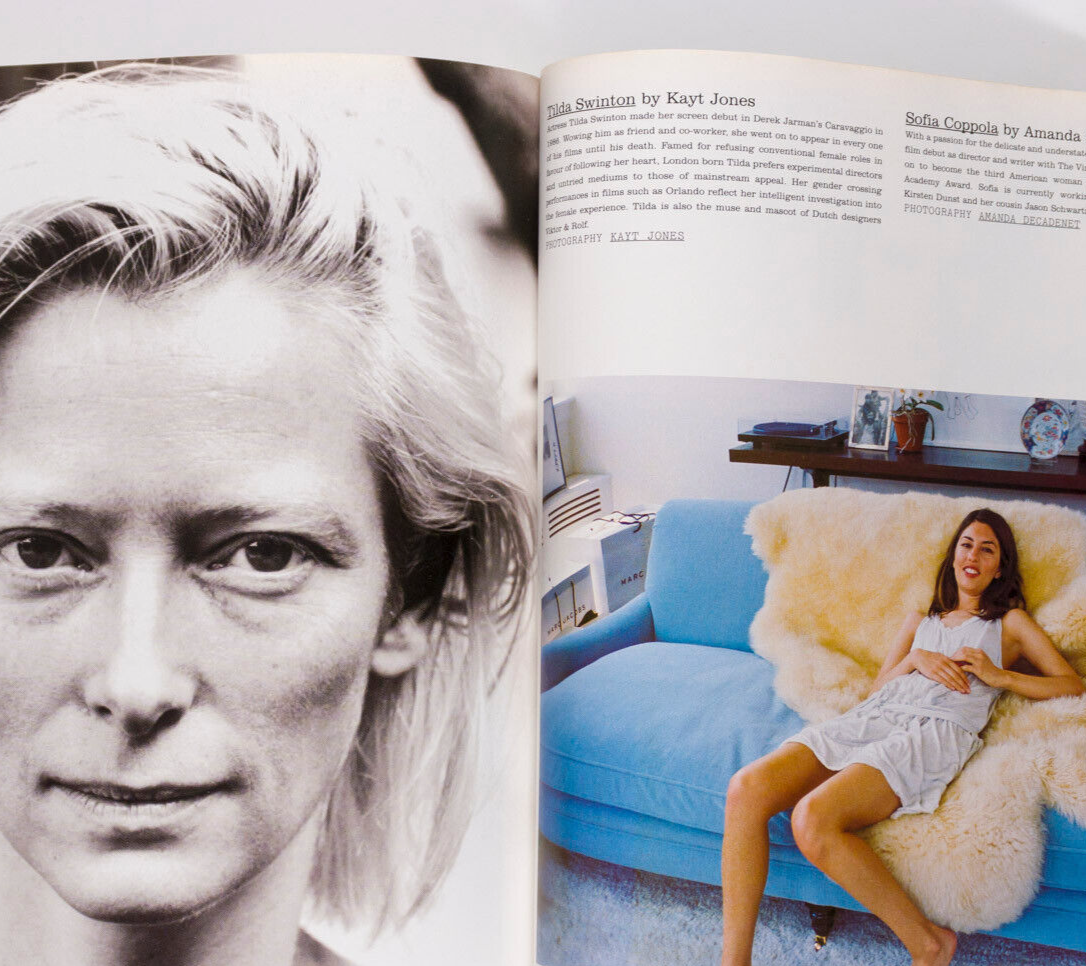 Daria Werbowy STELLA TENNANT Caroline Trentini i-D magazine September 2005 Sioux