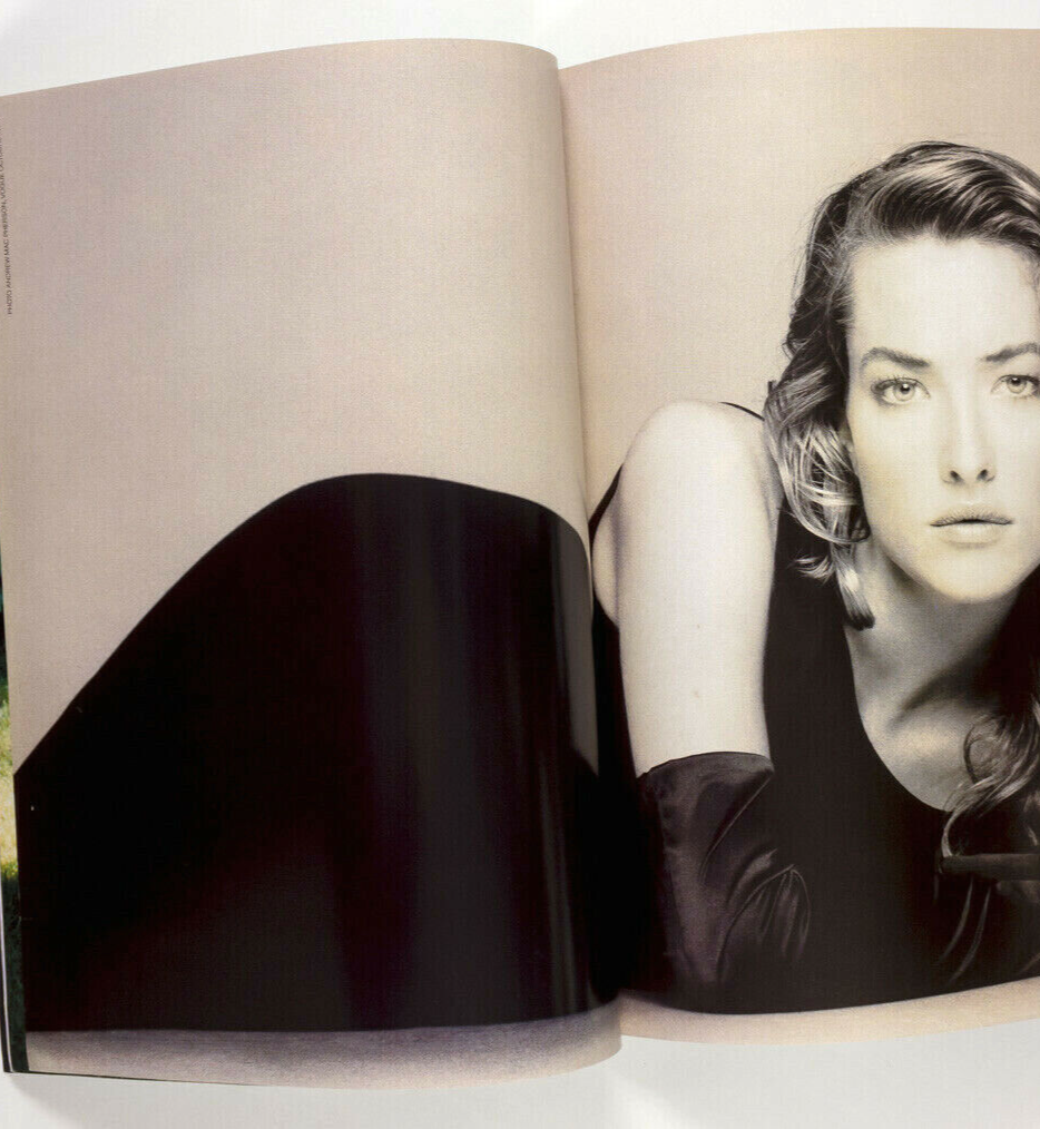 RALPH LAUREN Tatjana Patitz BRUCE WEBER Paris Vogue 1992 Hommes HOME DECORATION