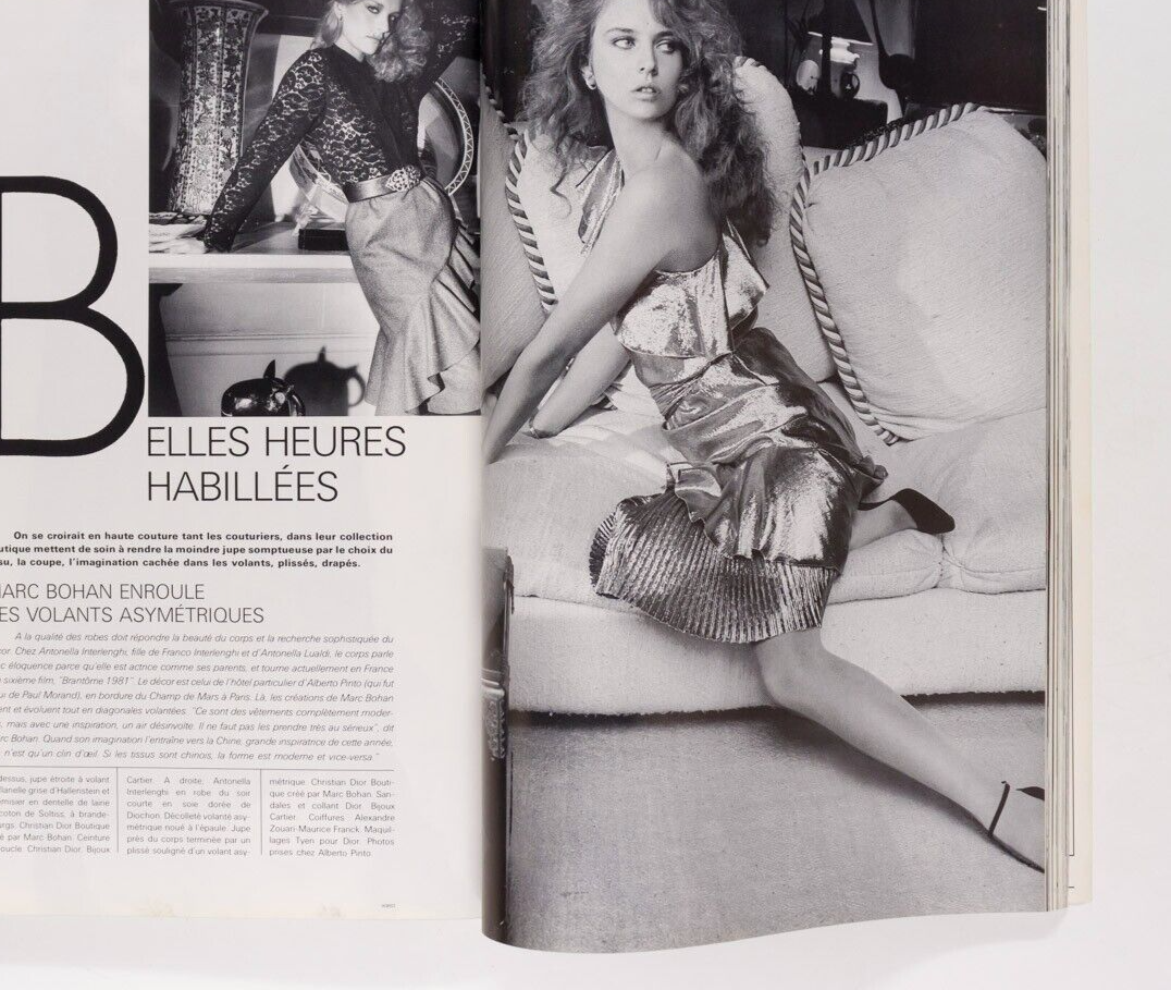 Nancy Dewier GUY BOURDIN Charlotte Rampling KELLY LEBROCK Horst ALT Paris Vogue
