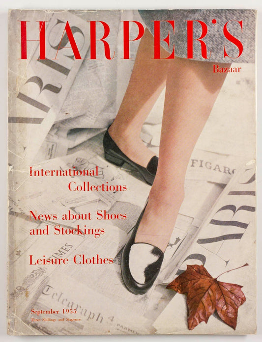 Richard Avedon INTERNATIONAL COLLECTIONS Elizabeth David HARPERS BAZAAR magazine