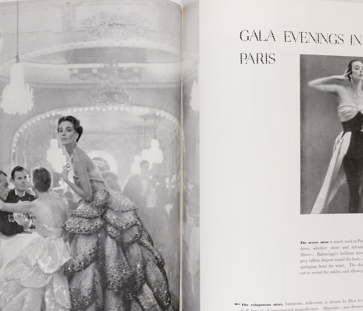VIVIEN LEIGH Christian Dior Junon dress RICHARD AVEDON Harpers Bazaar 1949 Nov