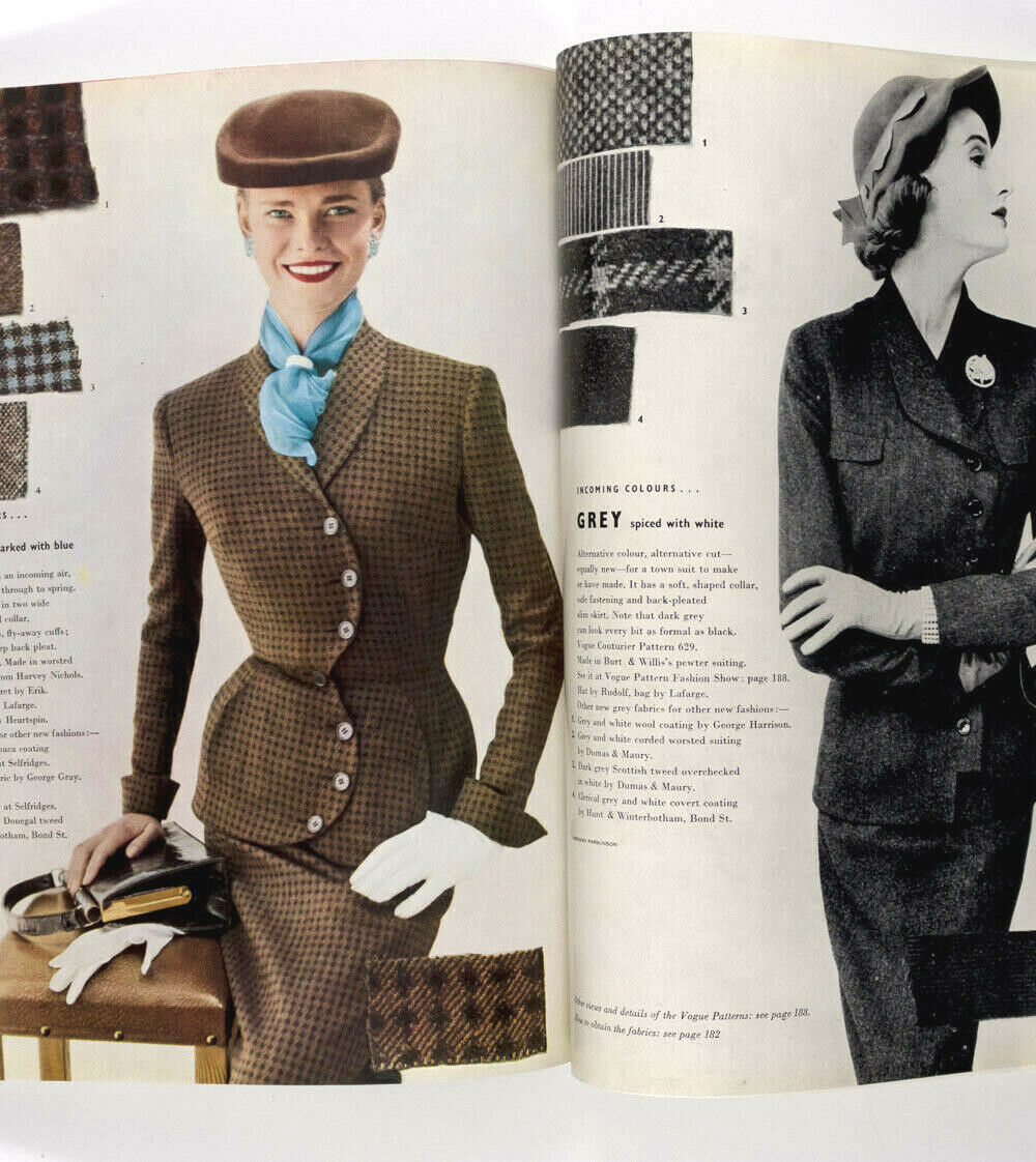 IRVING PENN Lisa Fonssagrives CECIL BEATON Norman Parkinson DIOR Vogue Sep 1951