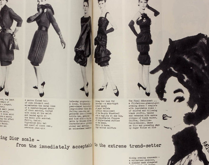 Nena von Schlebrugge TANIA MALLET Norman Parkinson VOGUE September 1959 vtg DIOR