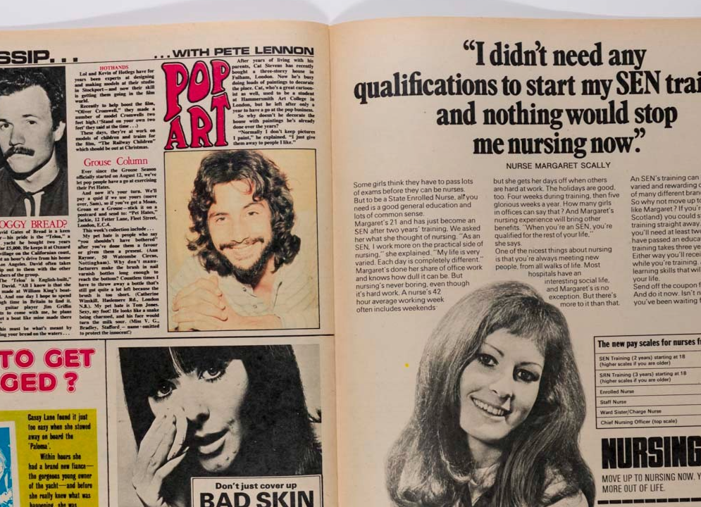 Barry Evans JACK WILD Osmonds JACKIE magazine 1970 James Stacy WAYNE MAUNDER Mud