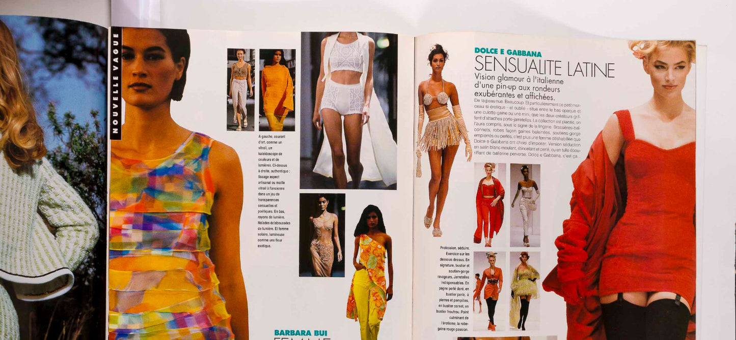 Tyra Banks SPRING SUMMER ETE COLLECTIONS Special DEPECHE MODE magazine FRANCE