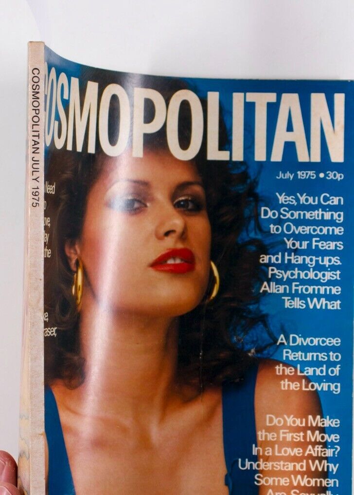 Uschi Obermaier CYBILL SHEPHERD Boulting HIETT Antonia Fraser GOYA Cosmopolitan