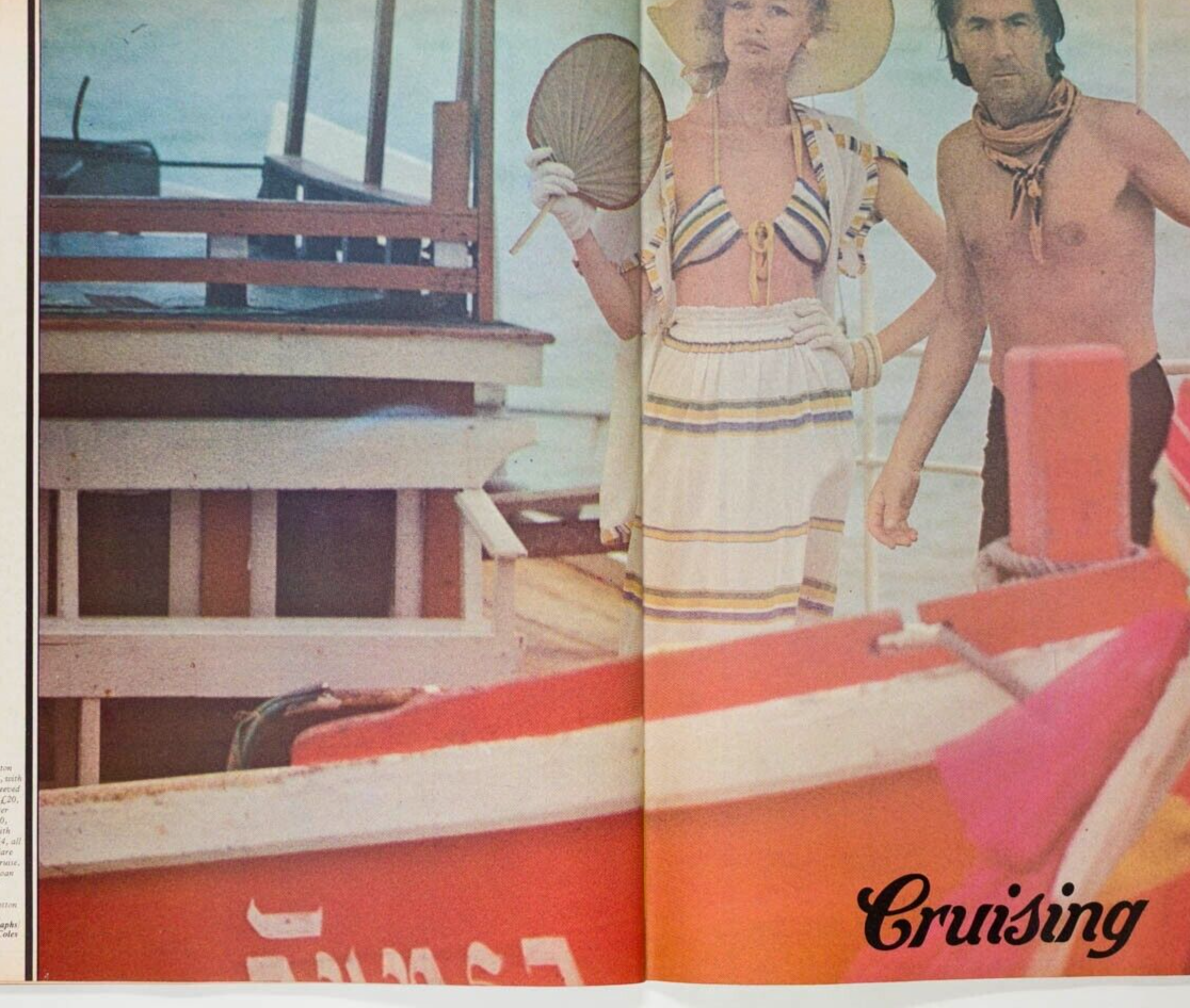 Miss Mouse BRYAN FERRY Mary Quant HONEY magazine May 1975 Biba MARGARET HOWELL