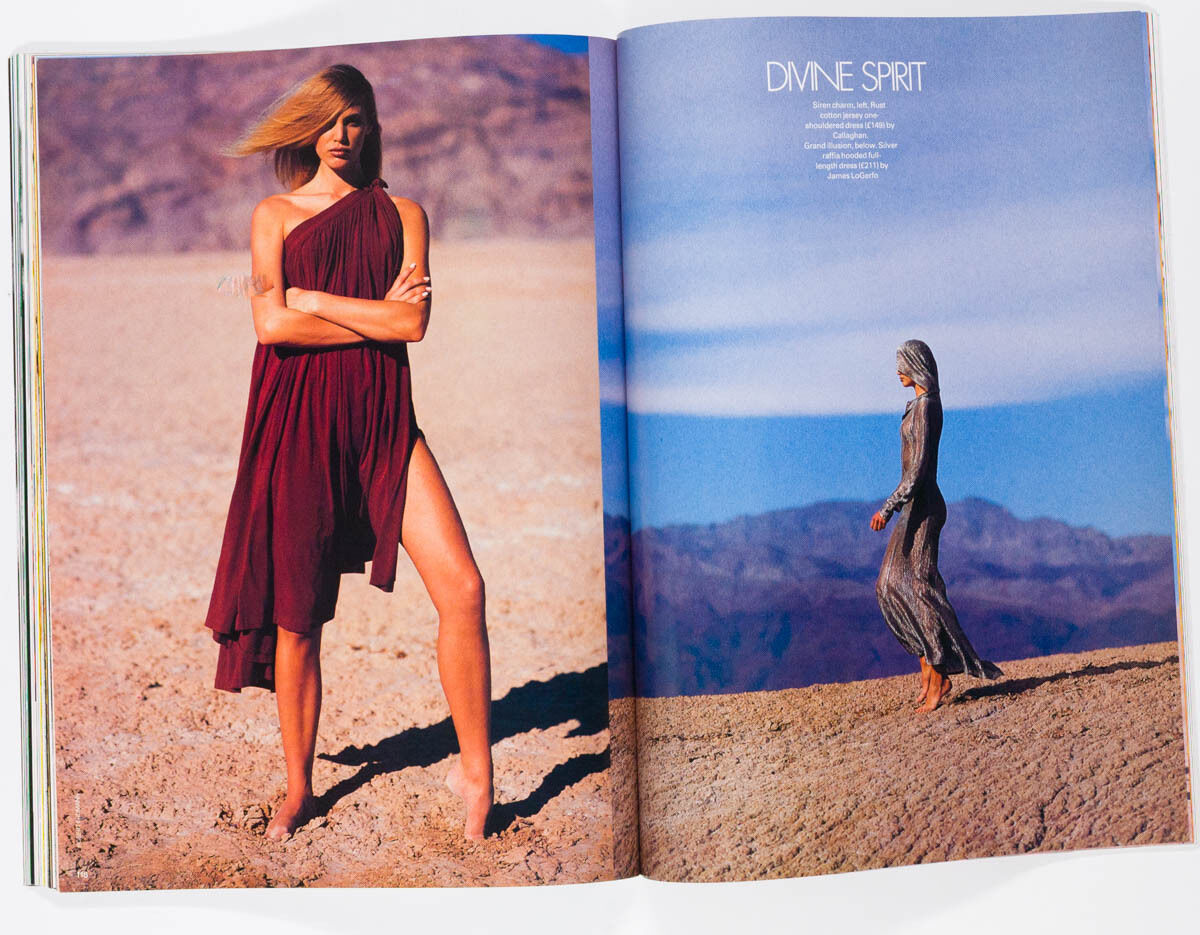 CLAUDIA SCHIFFER Youssou N'Dour MOY MCCRORY Mary Elizabeth Mastrantonio CDG Elle