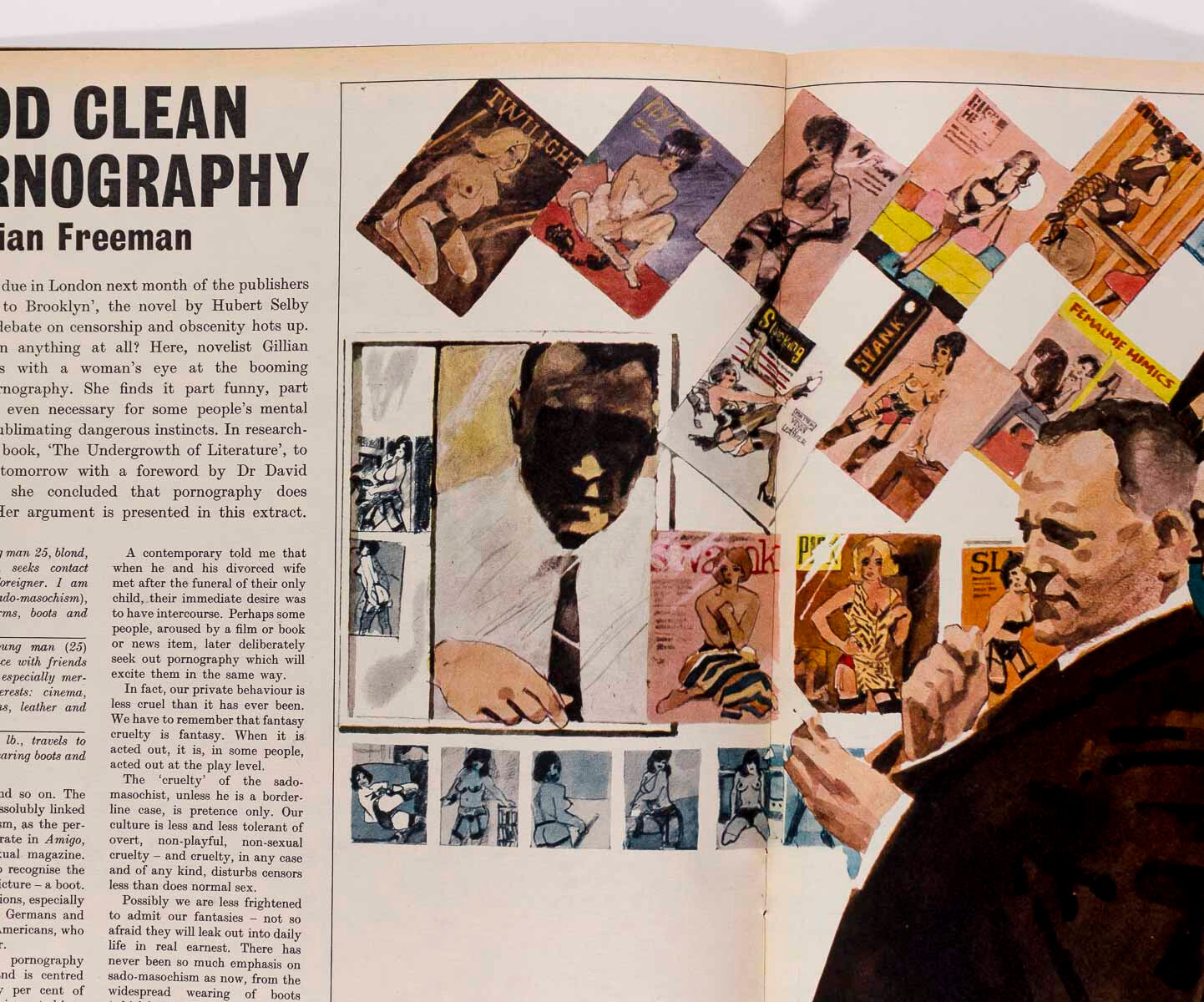 SPIRITUALISTS Ghost VERUSCHKA Observer magazine October 1967 Svetlana Alliluyeva