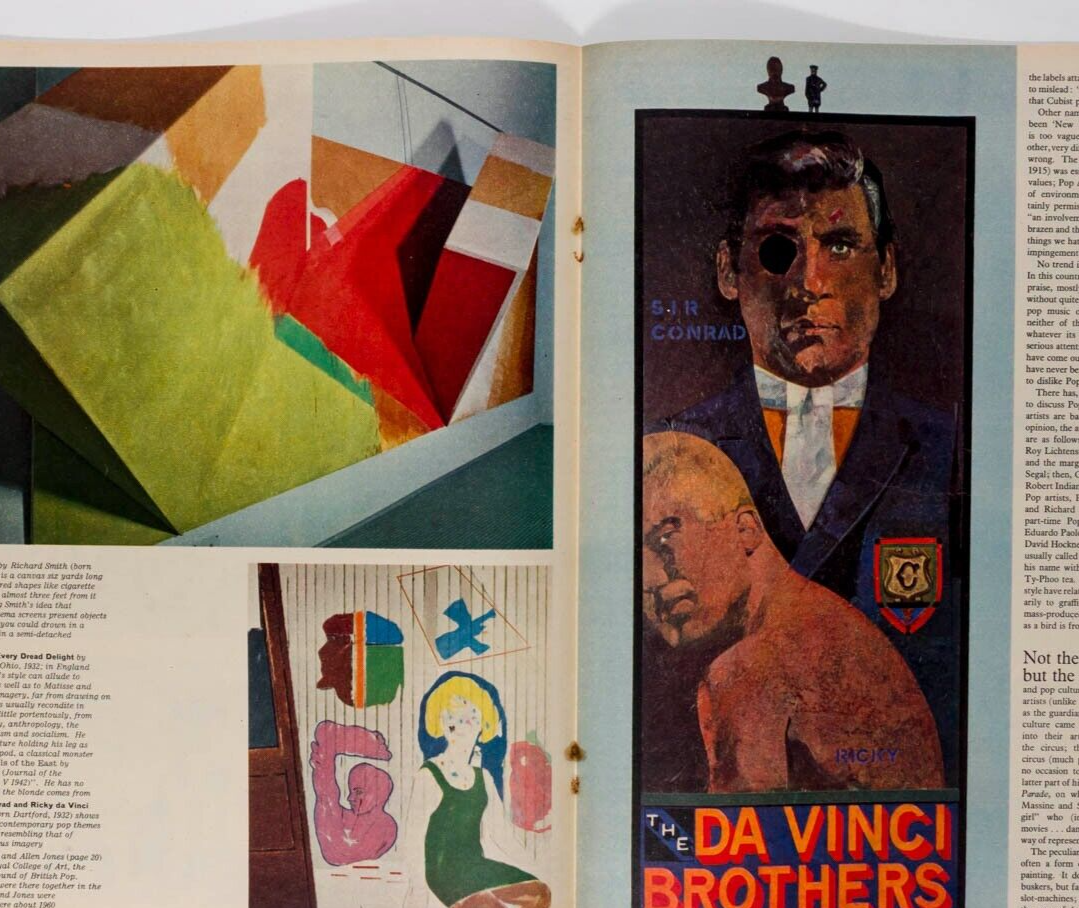 ROY LICHTENSTEIN Sarah Miles PATRICK WARD SUNDAY TIMES 1964 Peter Blake POALOZZI