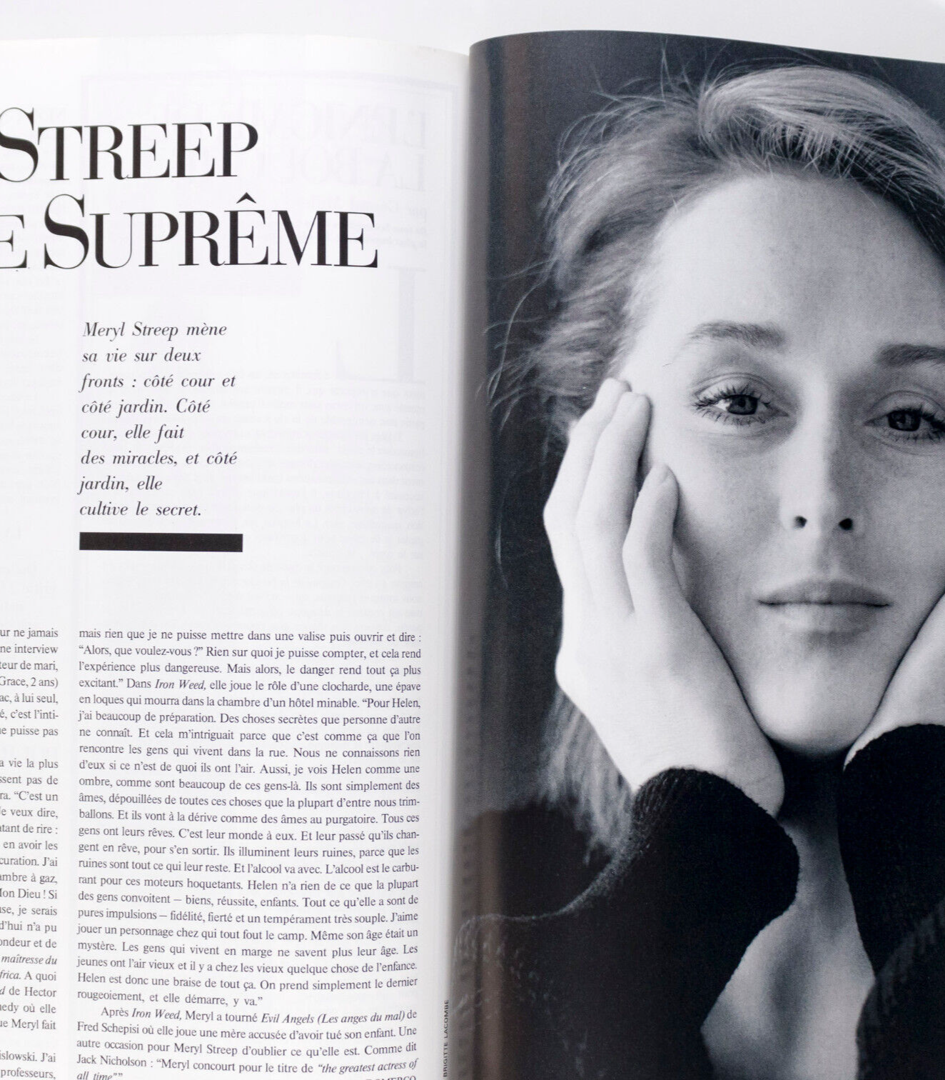 Naomi Campbell LINDA EVANGELISTA Cindy Crawford PARIS VOGUE August 1988 Streep