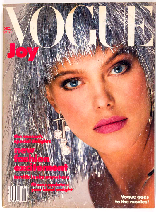 Renee Simonsen JOANNA PACULA Rosemary McGrotha VOGUE Dec 1984 Warhol ISSERMANN