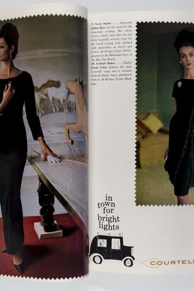 Nena von Schlebrugge JENNIFER HOCKING Honor Blackman VERUSCHKA Harpers Bazaar UK