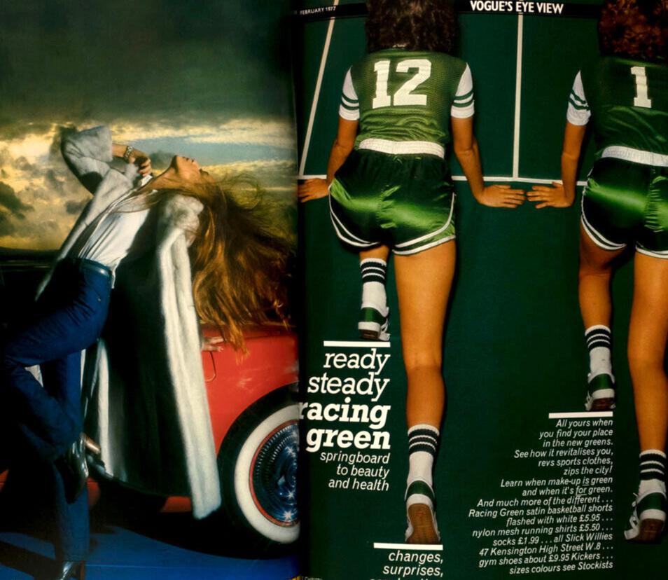 JELLY Jerry Hall WILLIE Edward Fox FRAN LEBOWITZ Jilly Cooper WARHOL Green Vogue