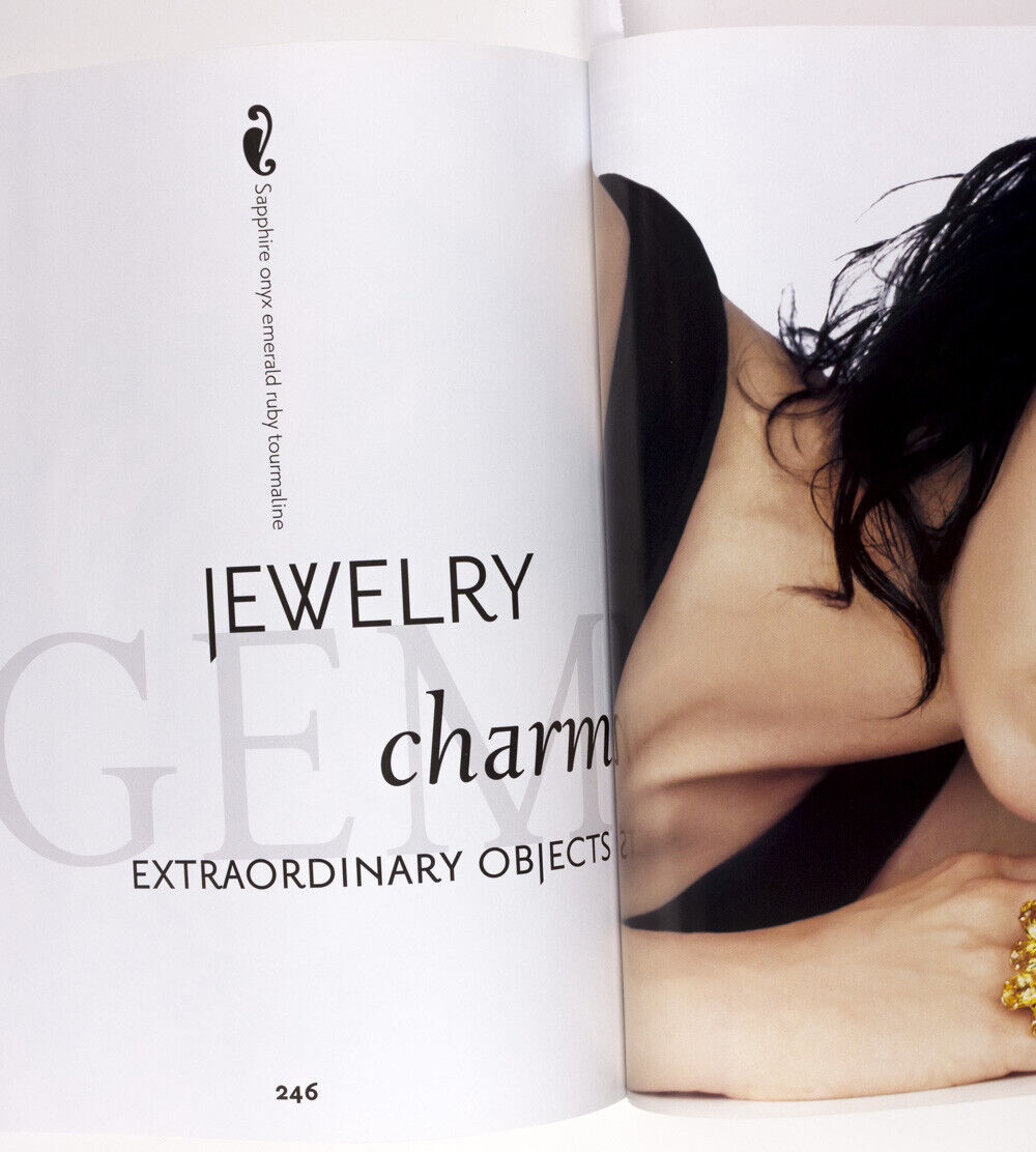 ALBERT WATSON whole issue MARIACARLA BOSCONO Vogue Italia GIOIELLO Jewellery IT