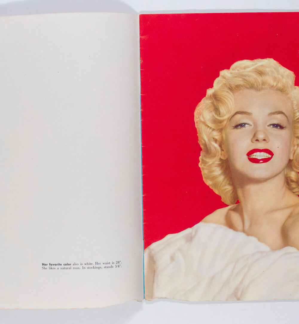 MARILYN MONROE Pin-ups MACO Replacement copy RARE 1953 poster magazine VTG 50's