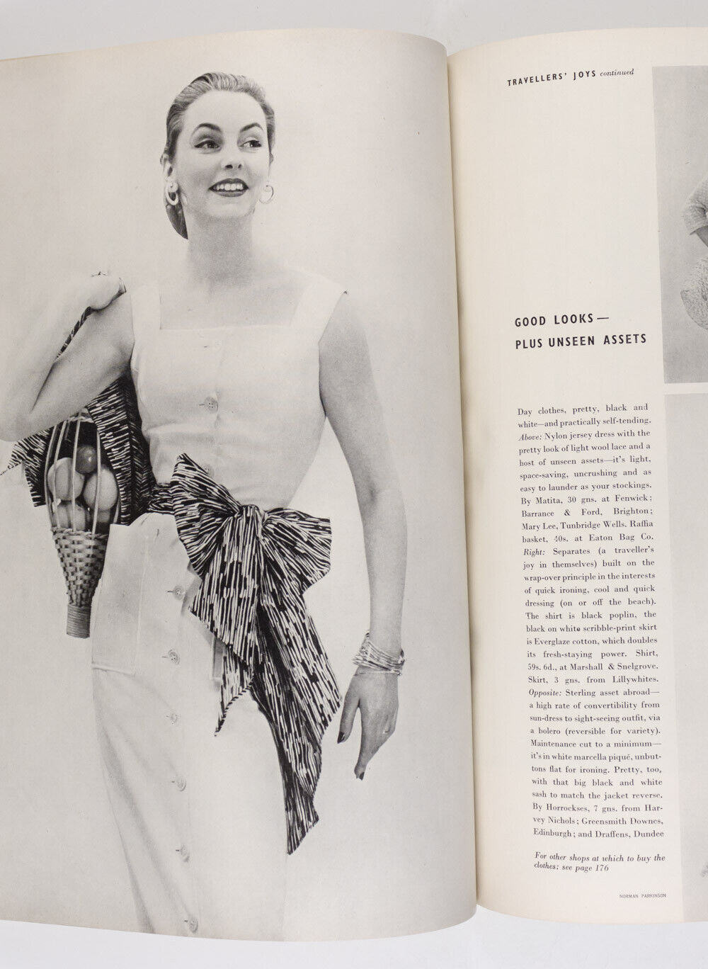 Erwin Blumenfeld NORMAN PARKINSON Beaton HERBERT MATTER Michele Morgan VOGUE vtg