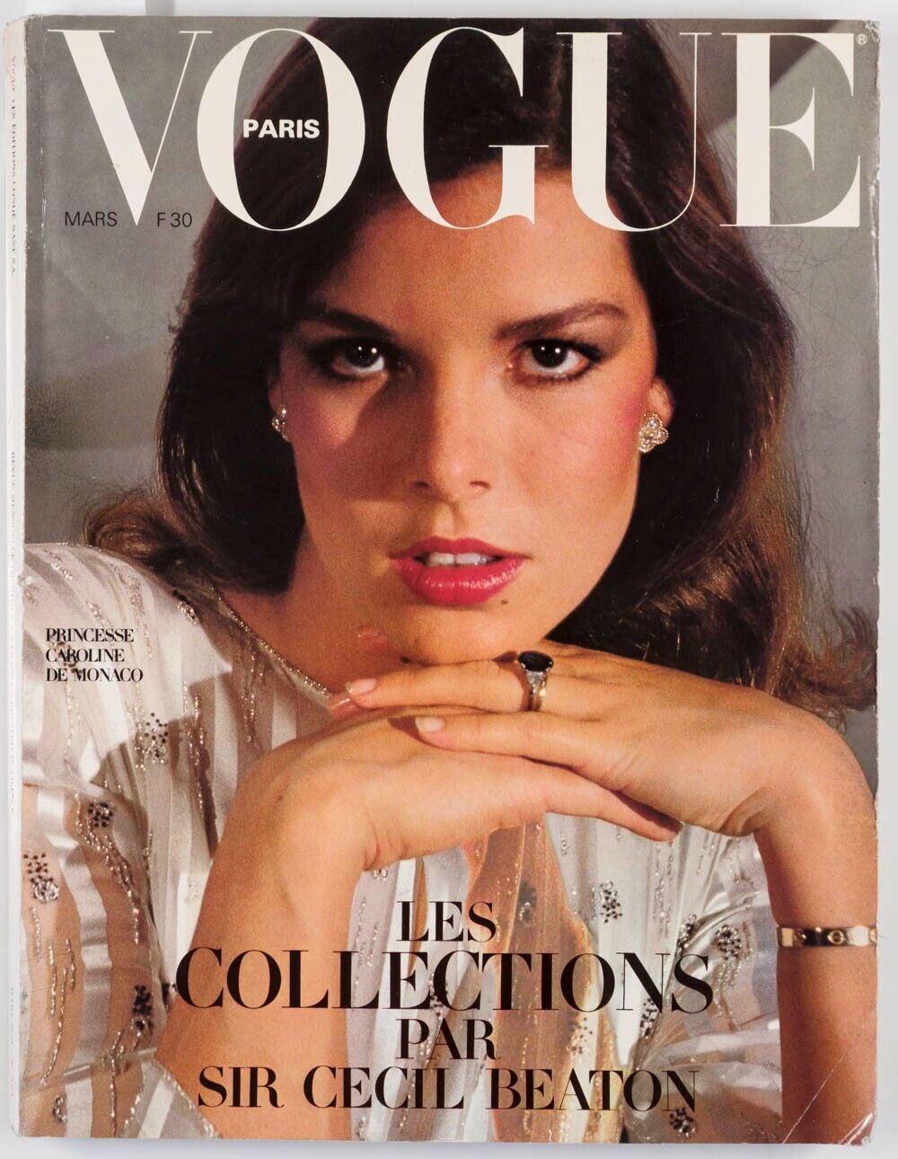 Princess Caroline GIA GARANGI Guy Bourdin HELMUT NEWTON Cecil Beaton PARIS VOGUE