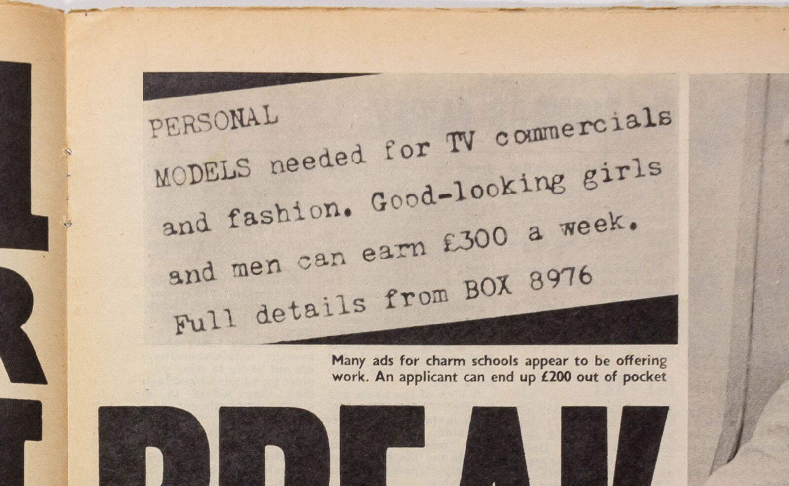 Raquel Welch JEAN SHRIMPTON Yvonne Stagg PATTIE BOYD Weekend magazine May 4 1966