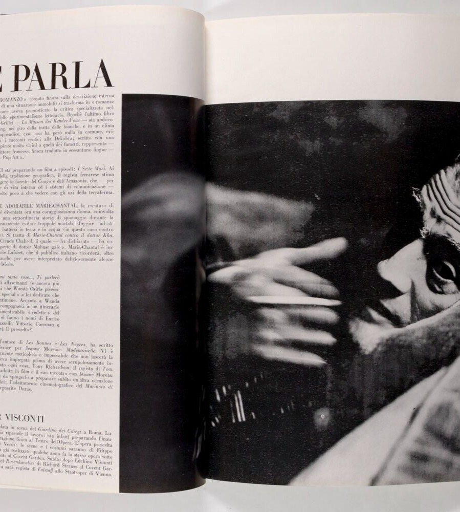 1st VOGUE ITALIA Benedetta Barzini VERUSCHKA Penn 1965 November NORMAN PARKINSON