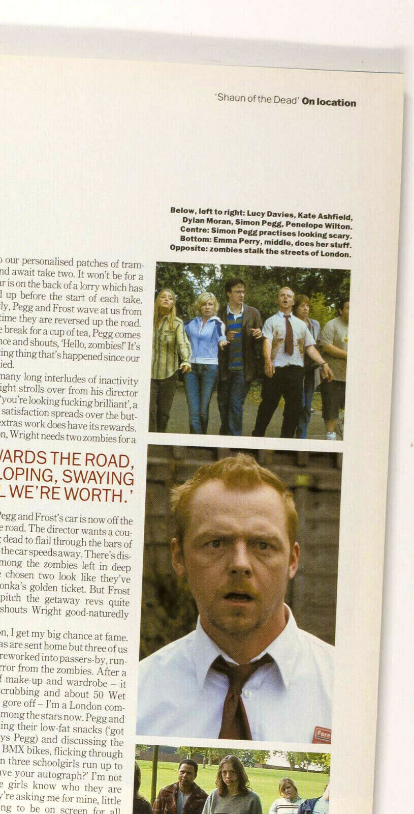 DAMIEN HIRST Brian Griffin SIMON PEGG Edgar Wright TRISH KEENAN Time Out London