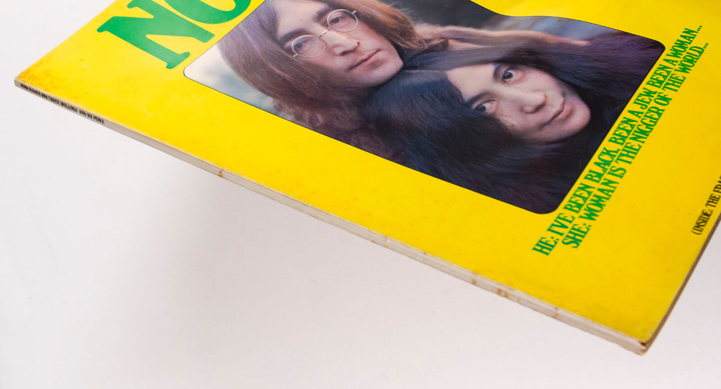 Yoko Ono JOHN LENNON Jeanloup Sieff NOVA music fashion magazine CAROLINE BAKER