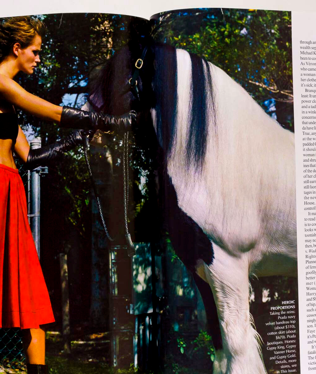 PENELOPE CRUZ Carmen Kass STELLA TENNANT Vogue March 2001 US Steven Klein GISELE