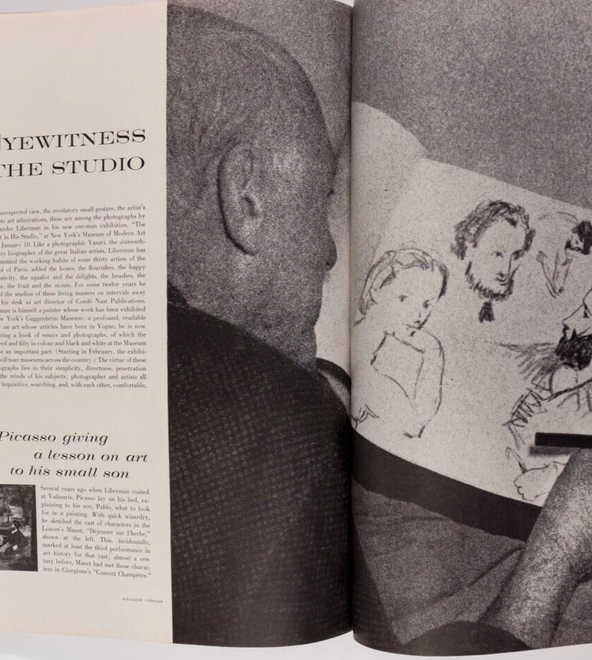 SARA THOM George Braque PICASSO Penn HORST Ingrid Bergman MAYA PLISETSKAYA Vogue