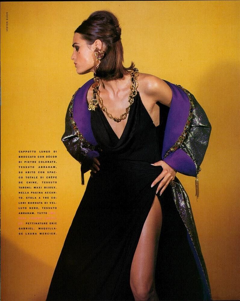 Yasmin Le Bon CHRISTY TURLINGTON Lucie de la Falaise PALOMA PICASSO Vogue Italia