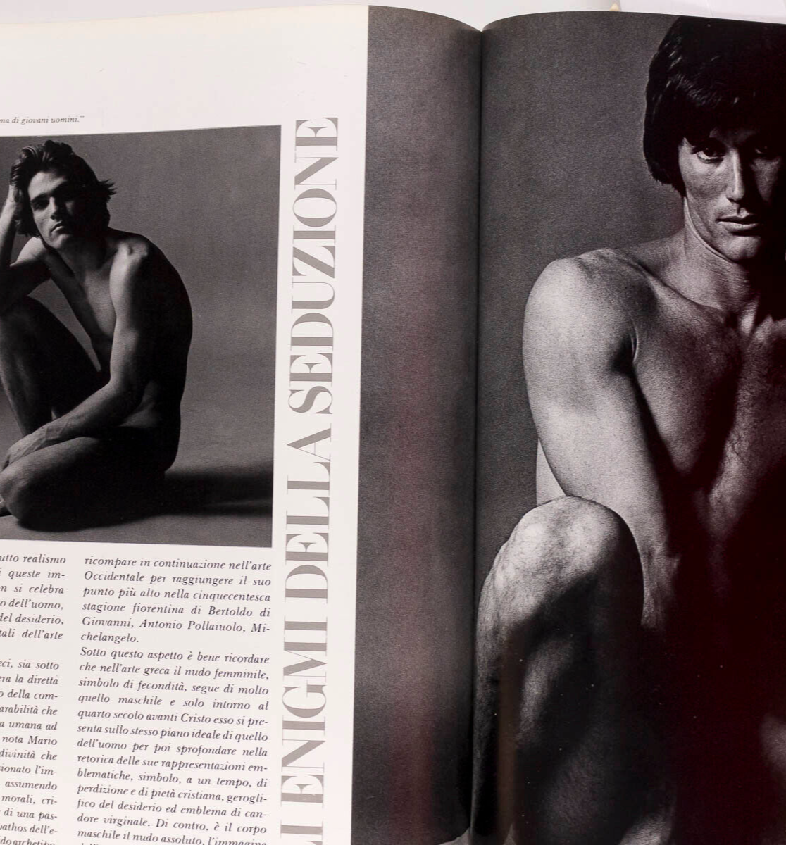 ERIC BOMAN male models 80s menswear VTG Piaget MEN'S HARPER'S BAZAAR ITALIA UOMO