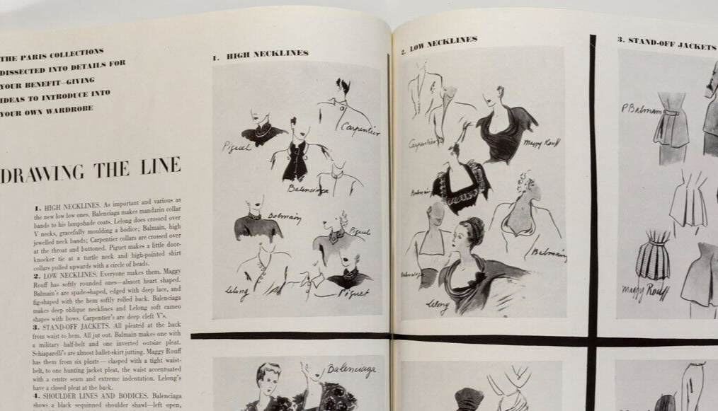 Lee Miller NORMAN PARKINSON Cecil Beaton BALENCIAGA Paris BBC Rene Bouche VOGUE