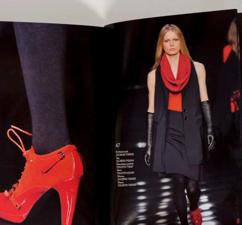GISELE BUNDCHEN Mario Testino STEFANEL lookbook FALL 2008 catwalk models CATALOG