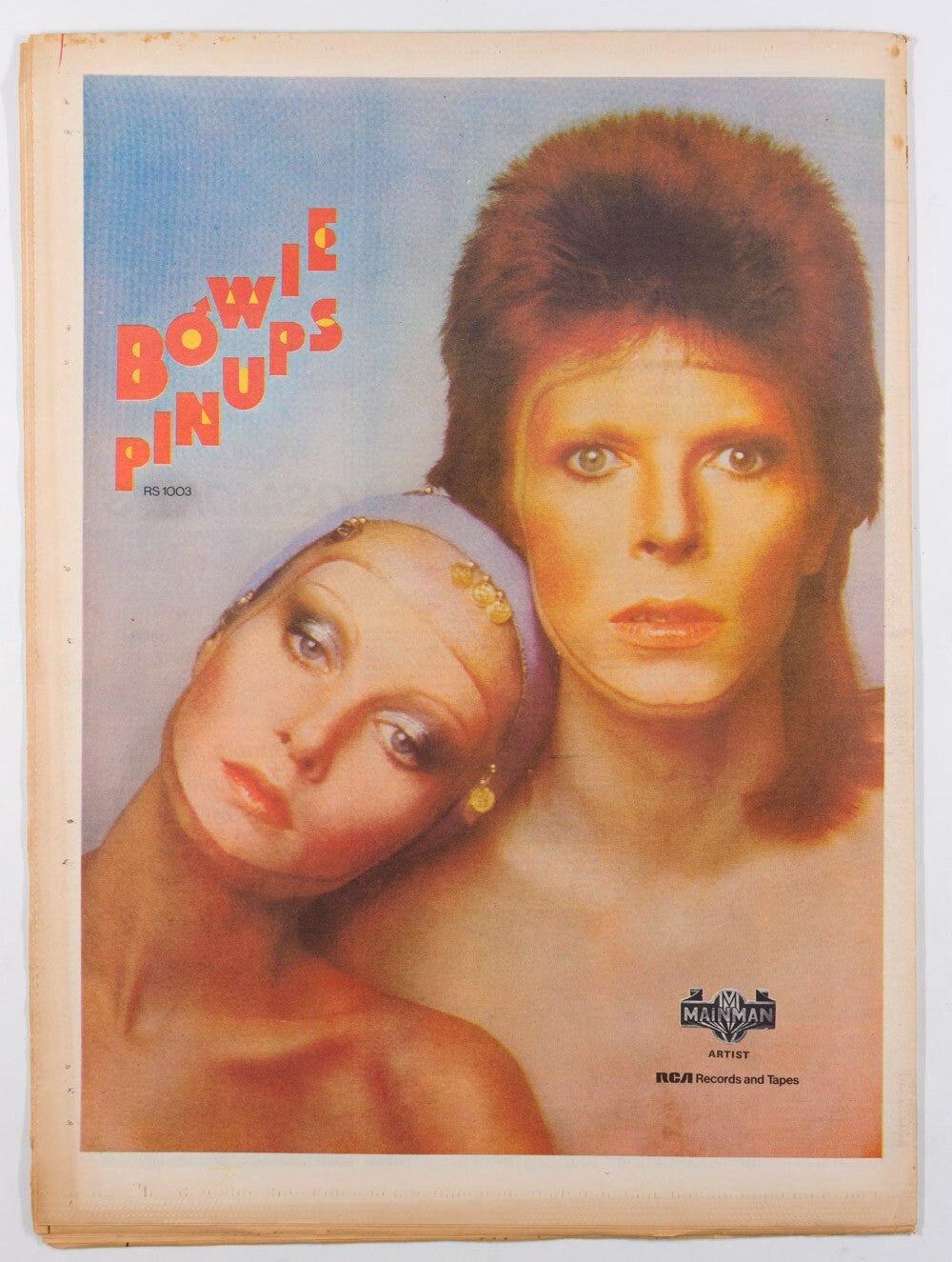 THE SWEET Bowie TWIGGY Record Mirror magazine October 1973 New York Dolls SLADE