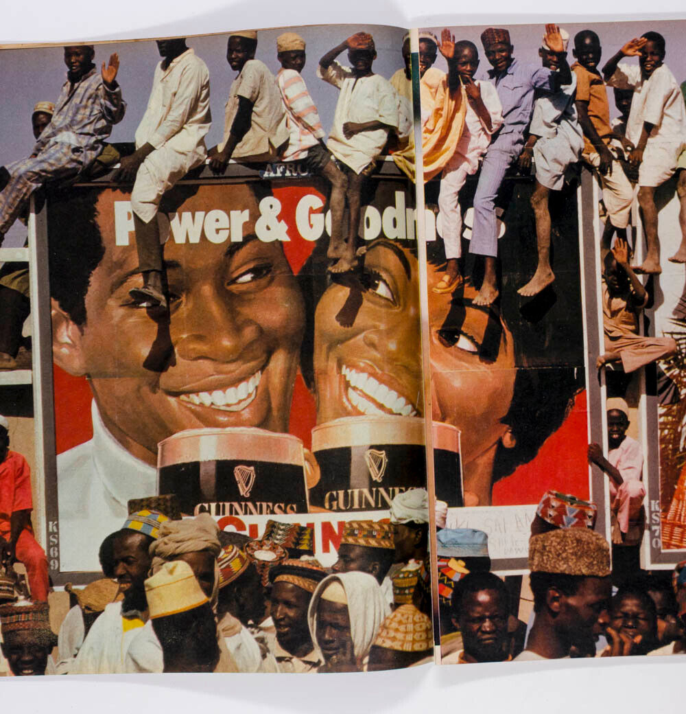 Bruno Barbey NIGERIA Guinness ad SYLVIA KRISTEL Eva Sereny SUNDAY TIMES MAGAZINE