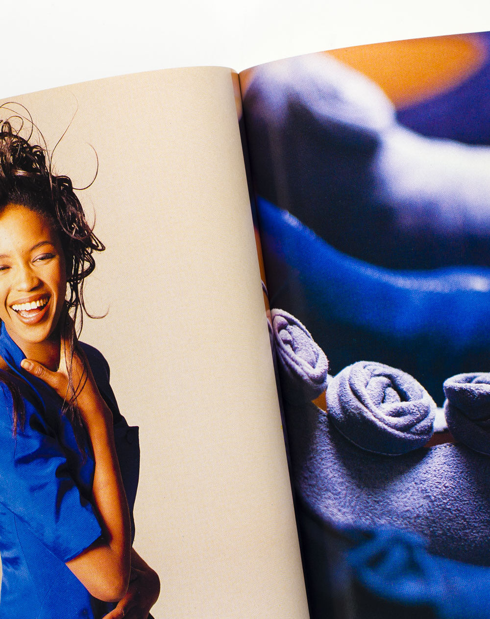 John Galliano MORRISSEY Veronica Webb NAOMI CAMPBELL Ann Duong ELLE magazine VTG