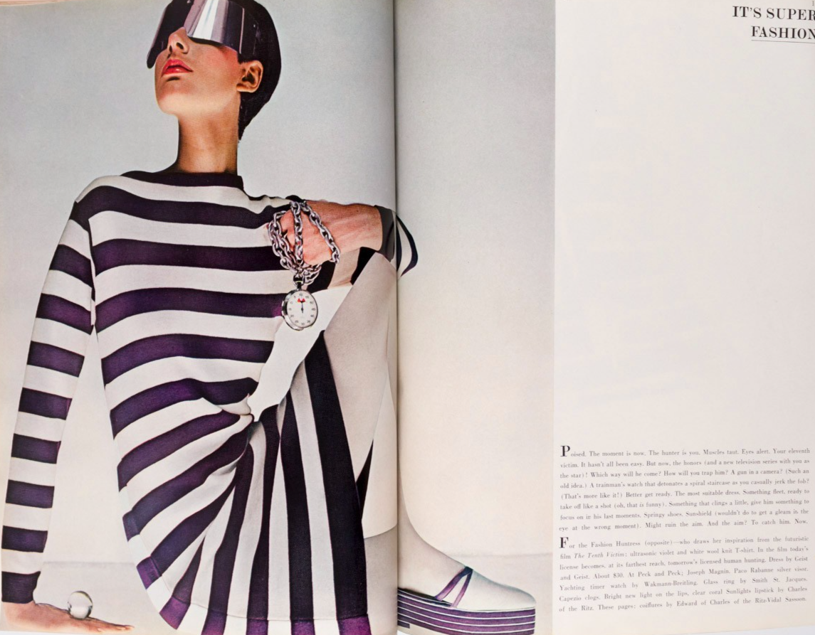 Beate Schultz HIRO Wallis Simpson US HARPER'S BAZAAR May 1966 Avedon SCHLESINGER