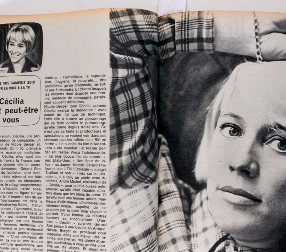 AUDREY HEPBURN Cecilia PETER KNAPP Elle magazine 21 April 1966 Chloe OP ART Dior