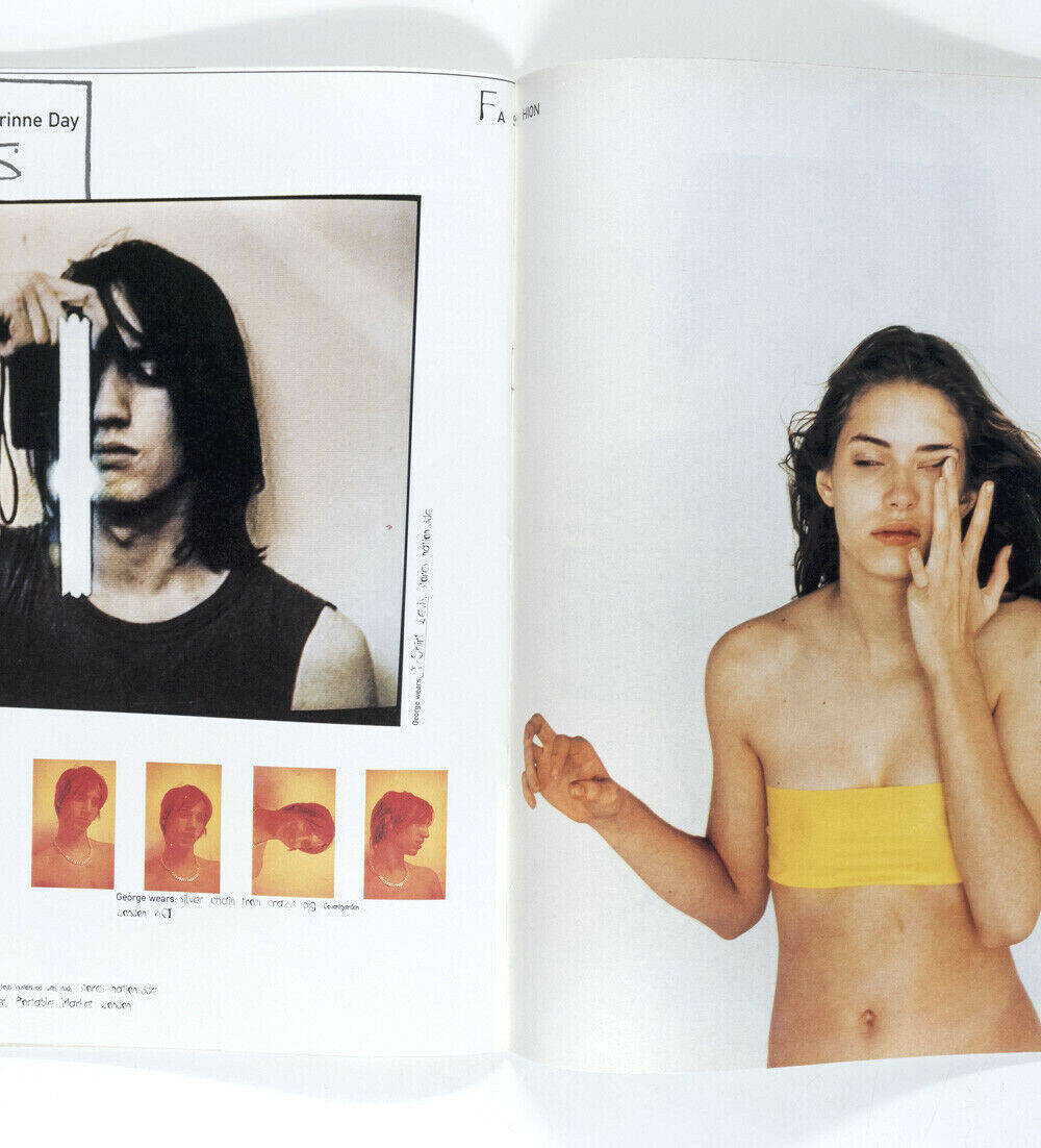 CORINNE DAY Georgina Cooper TARA ST HILL Grunge fashion magazine 1990's USA 90s