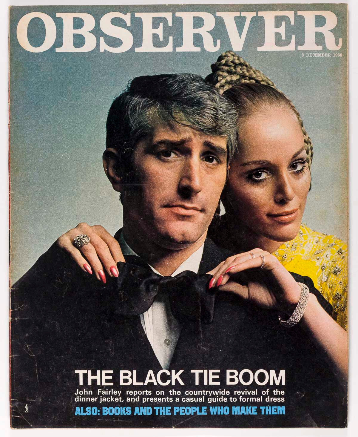 ANTHONY TROLLOPE Len Deighton BARRY FANTONI Observer magazine 1968 Brian Duffy