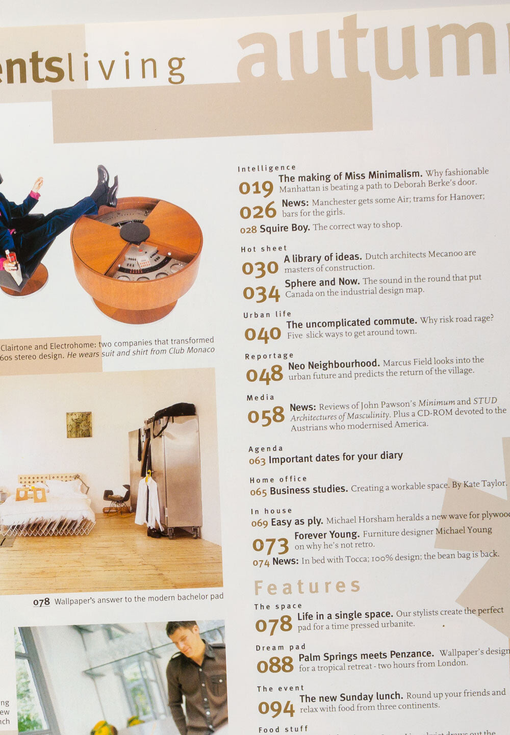 GUCCI Juergen Teller  TYLER BRULE Wallpaper magazine ISSUE NO. 1 September 1996