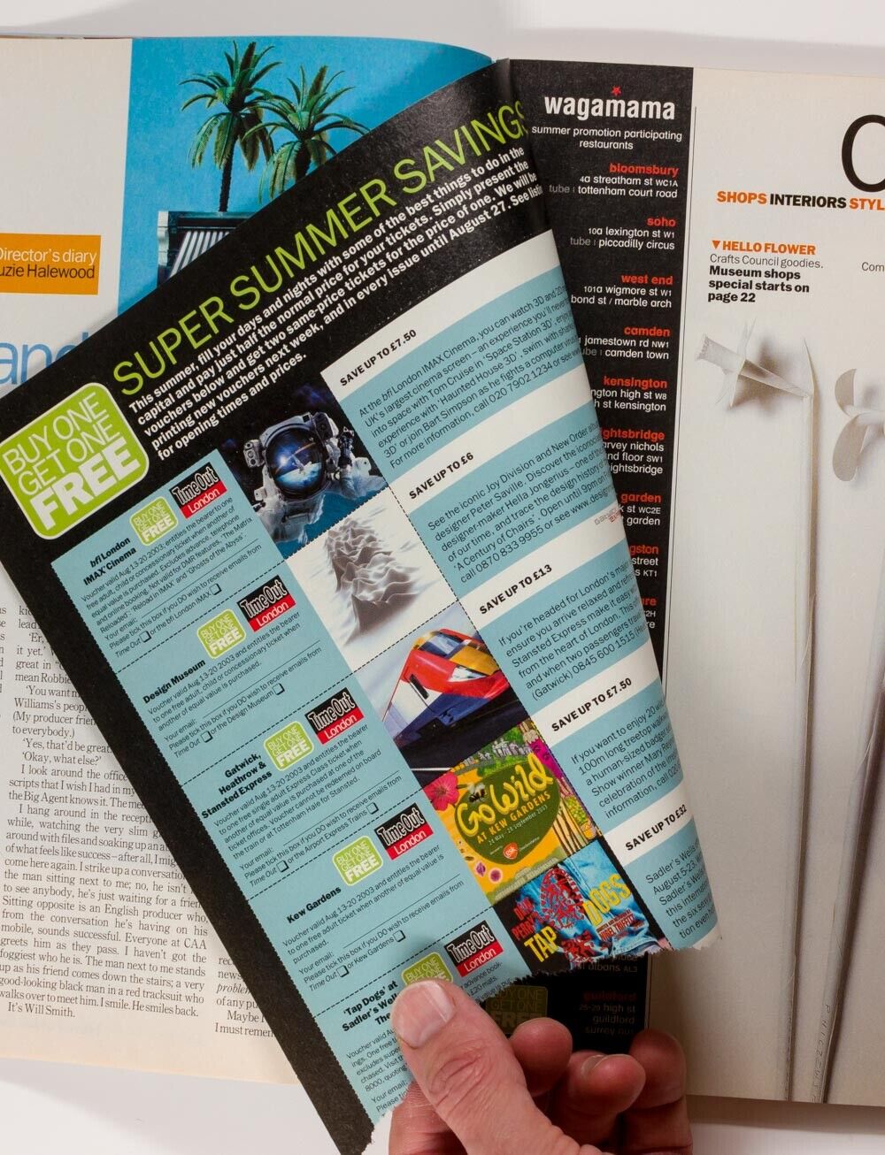 DAMIEN HIRST Brian Griffin SIMON PEGG Edgar Wright TRISH KEENAN Time Out London