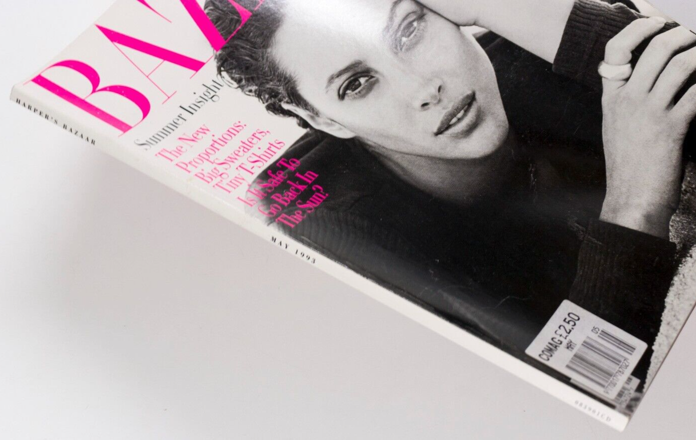 Peter Lindbergh CHRISTY TURLINGTON Anna Nicole Smith SOFIA COPPOLA vtg Harper's