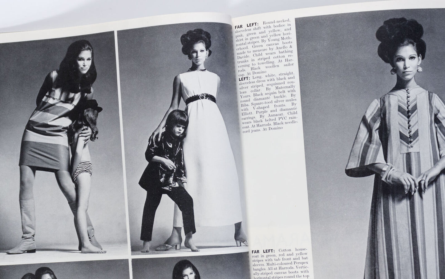 LEBANON Bob Richardson KAFTANS Gavina MR MICHAEL FISH vtg QUEEN MAGAZINE 60's UK