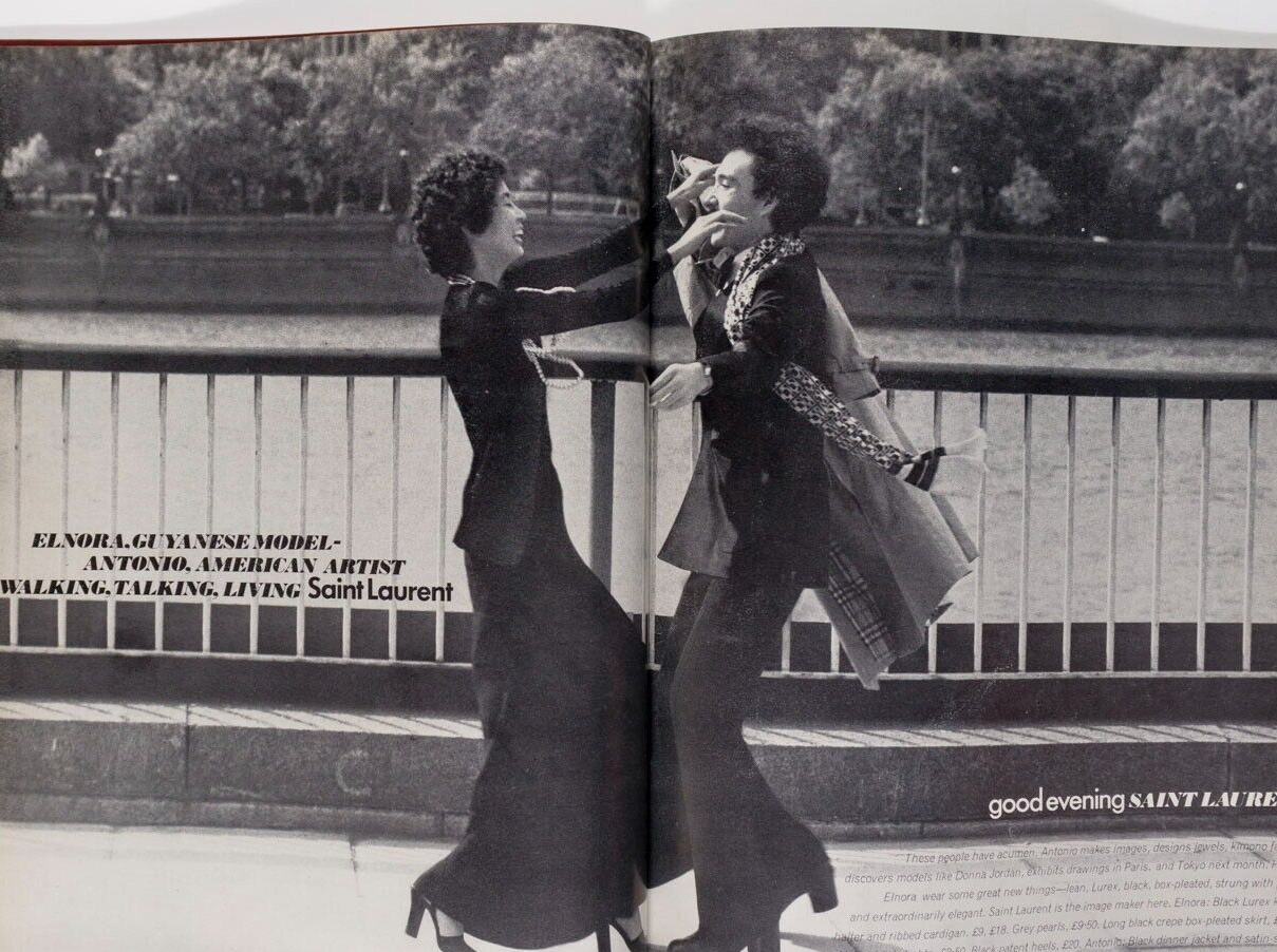 Twiggy MARTIN SHARP Oz magazine VOGUE Sept 1972 WARHOL Antonio Lopez BILL GIBB