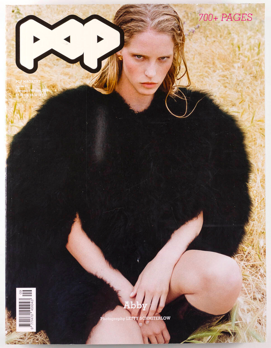ABBY CHAMPION Letty Schmiterlow BETH GIBBONS Pop magazine # 51 2024 A/W fashion
