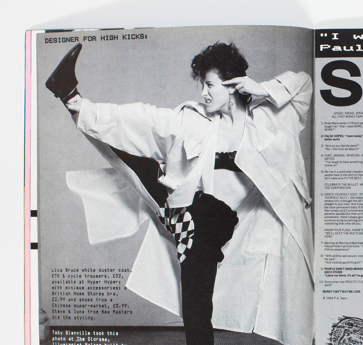 NICK Knight KAMEN Galliano LEIGH BOWERY Alaia MARIA CORNEJO Divine i-D magazine