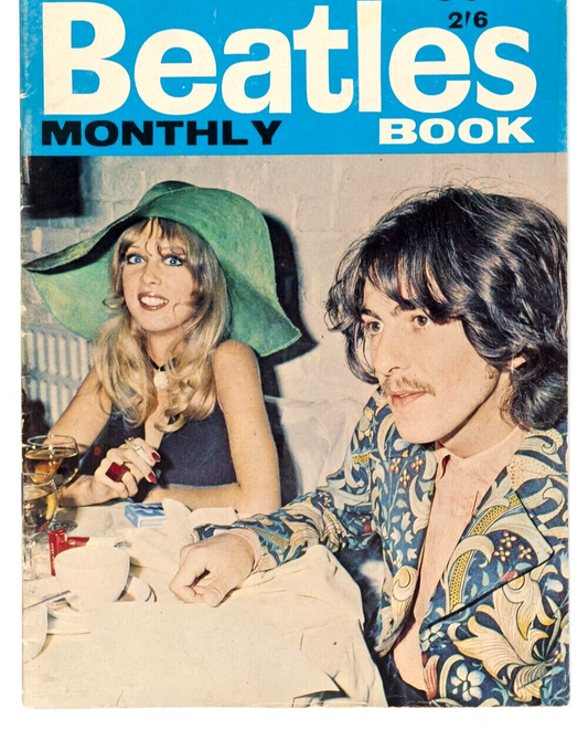 PATTIE BOYD George Harrison JOHN LENNON EMI Ringo BEATLES MONTHLY BOOK magazine